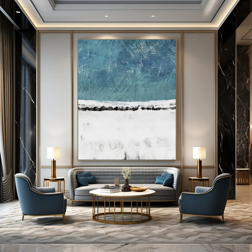Whimsical & Playful Abstract Canvas Art for Bedroom & Living Room LargeART2025