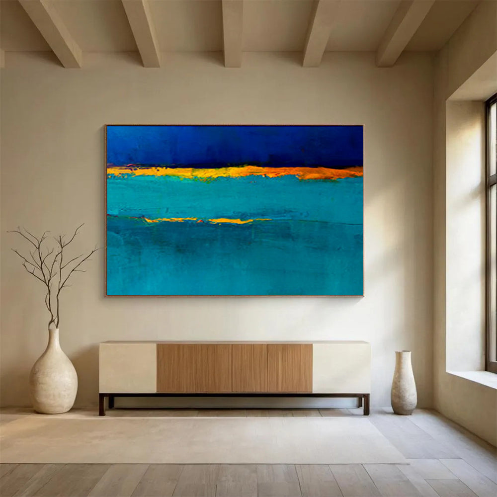 Massive - Scale Abstract Mural for Bar & Entryway DKH383