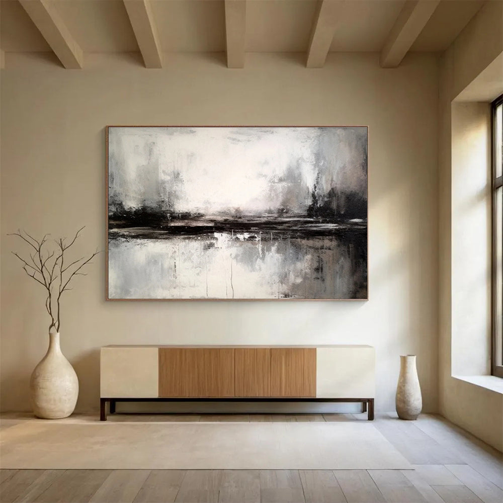 Oversized Abstract Mural for Hallway & Office DKH153