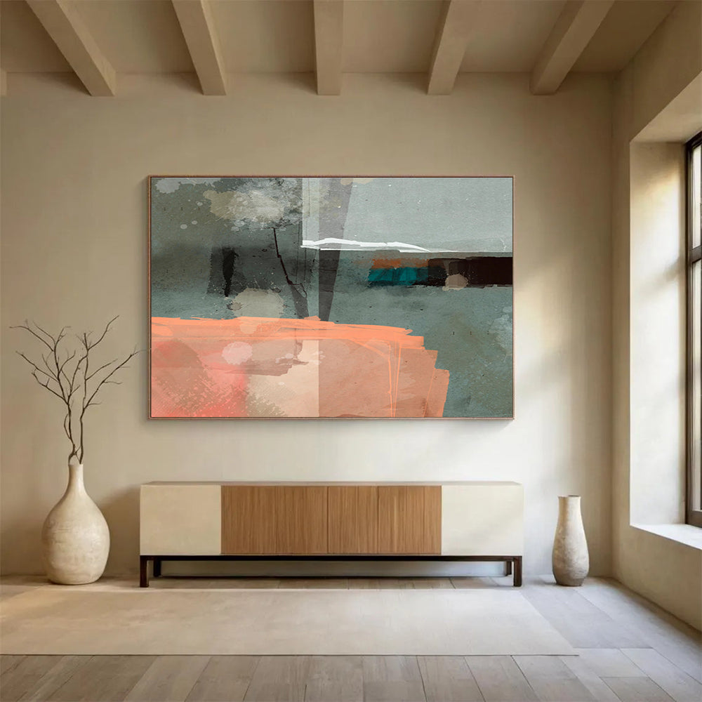Custom - Designed Artwork for Living Room & Bar DKH075