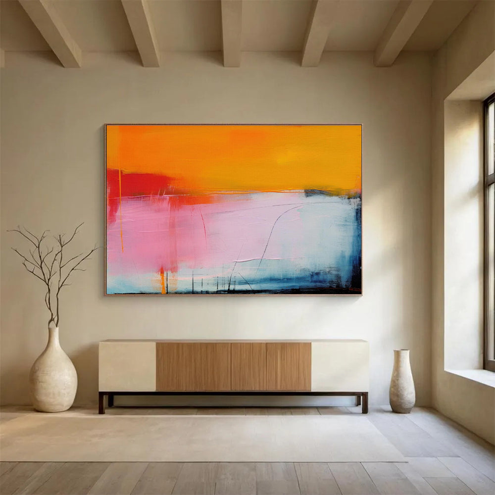 Grand Textured Abstract Canvas for Hallway & Living Room DKH499