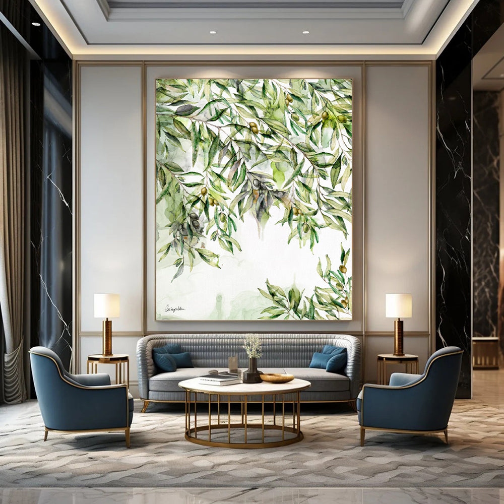 Exquisite Hand - Crafted Textured Canvas Abstract for Dining Room & Hotel Lobby DKH1083