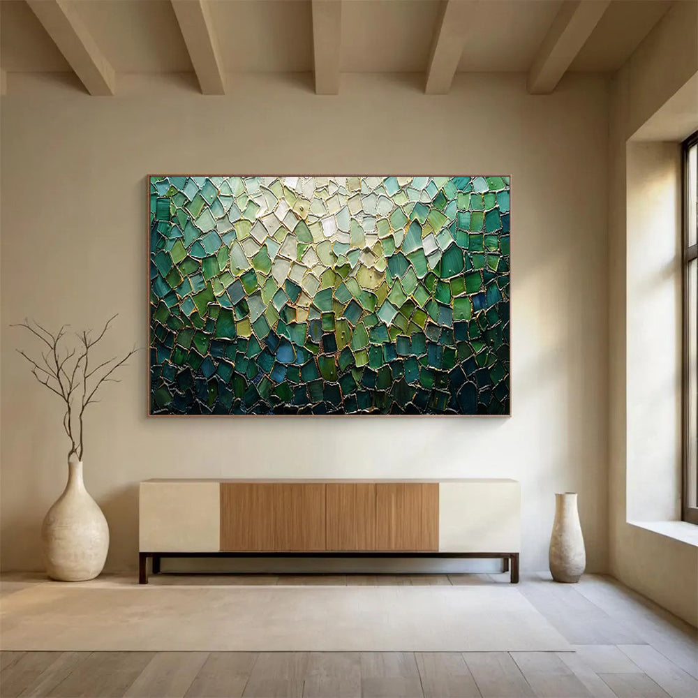 Vast Hand - Crafted Textured Abstract Canvas for Lasting Decor Impacts DKH759