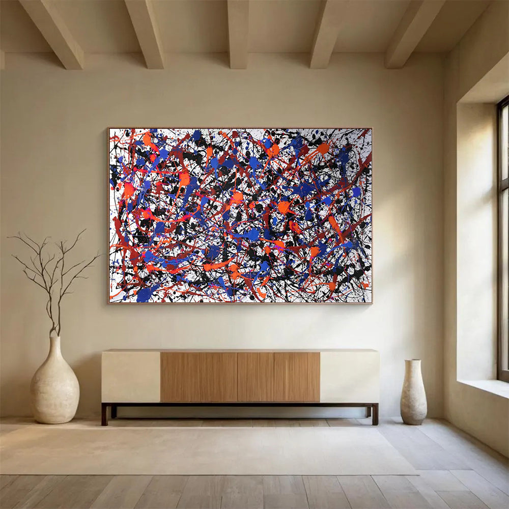 Bold Oversized Abstract Wall Art for Bar & Hotel Lobby LargeART1728