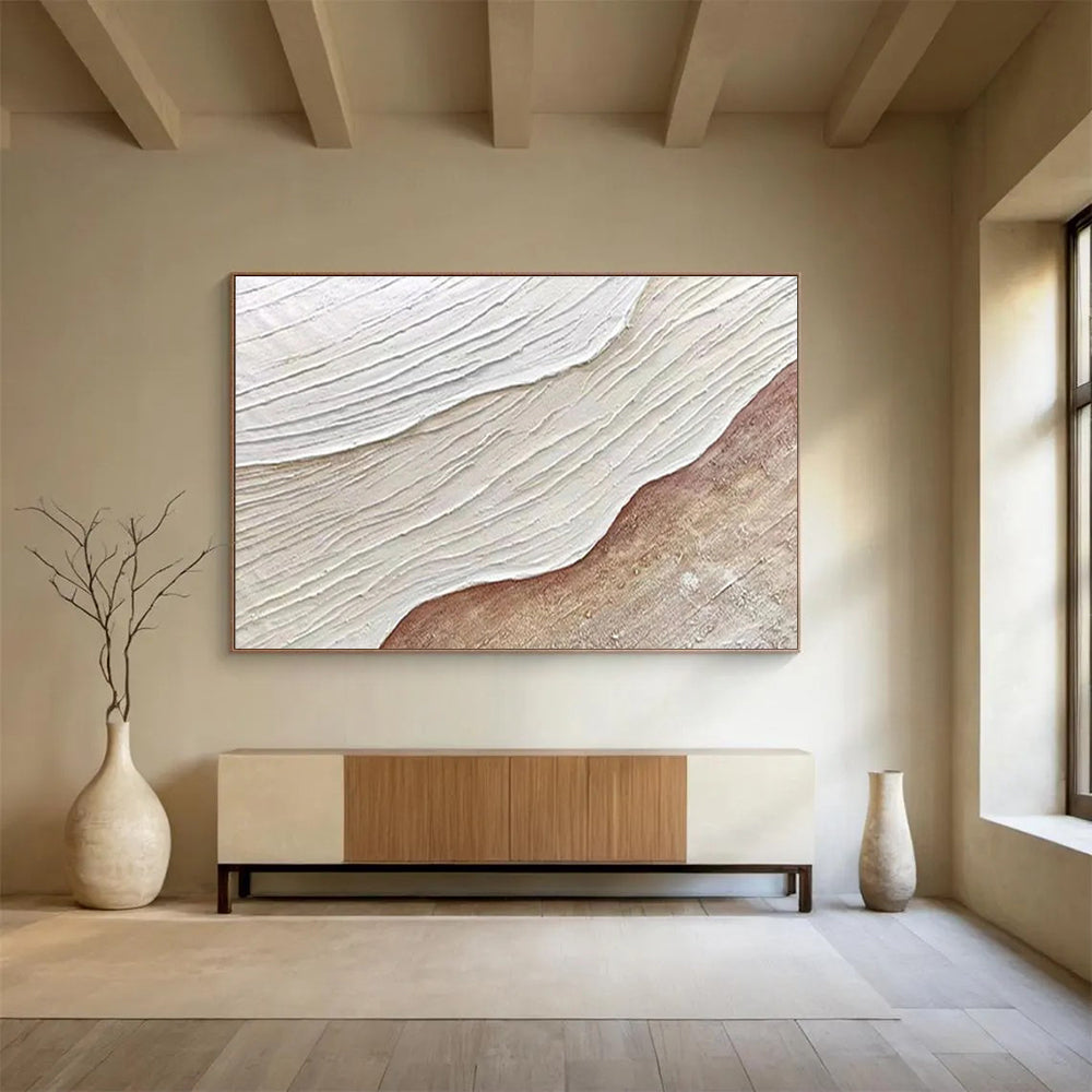Gigantic Textured Abstract Wall Painting for Bedroom & Hallway DKH525