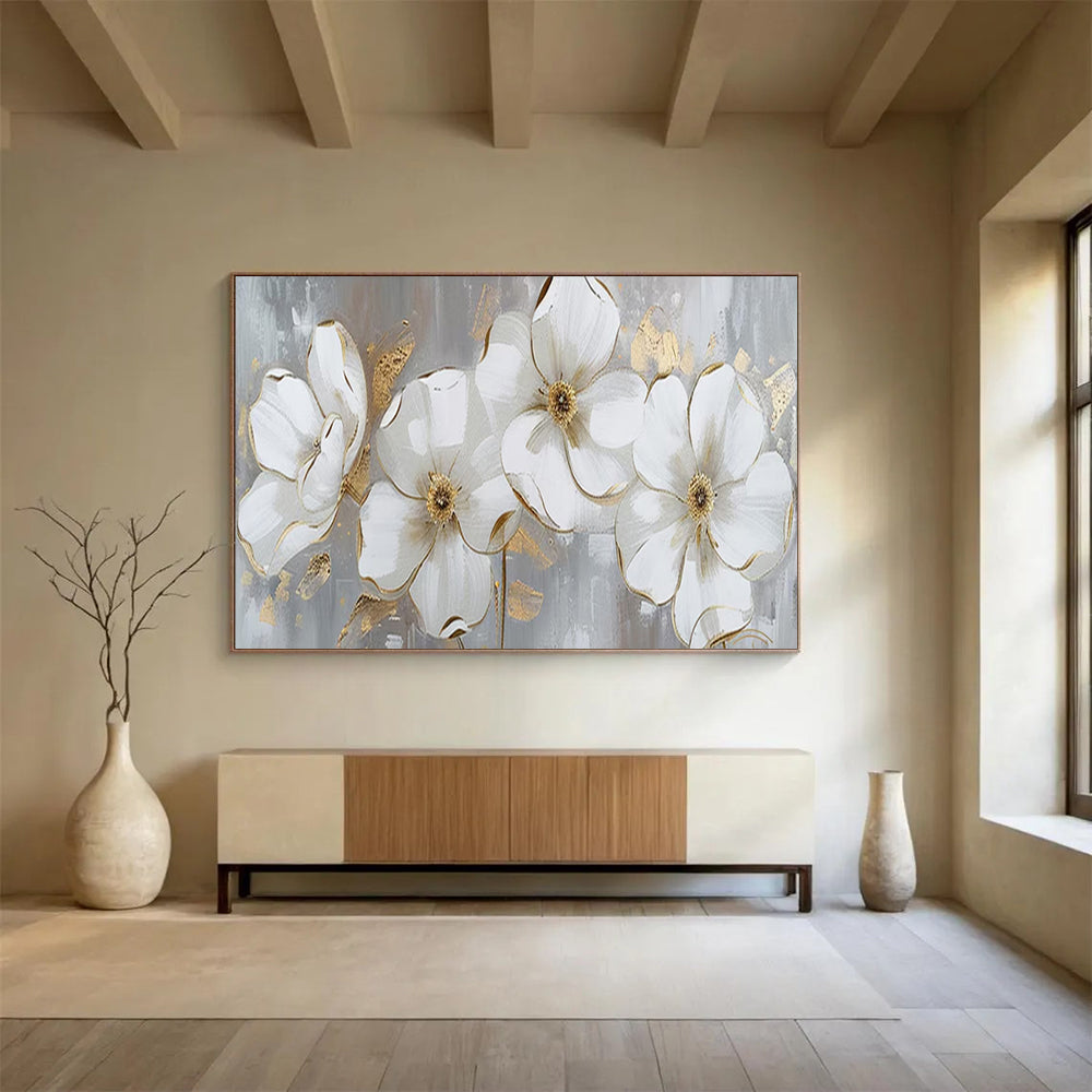 Charming Large Abstract Wall Decor for Bedroom & Office LargeART1653