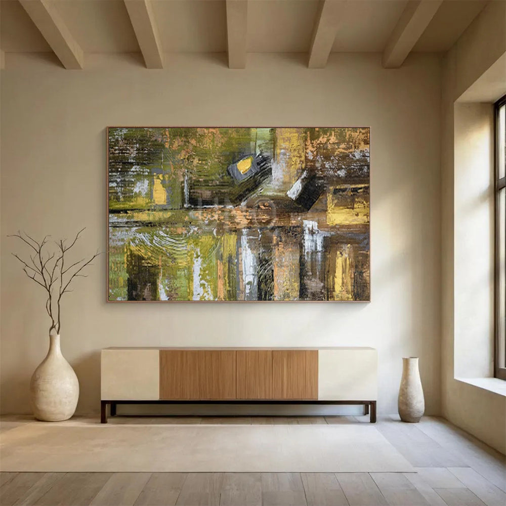 Dramatic Oversized Abstract Canvas for Bedroom & Bar LargeART1605