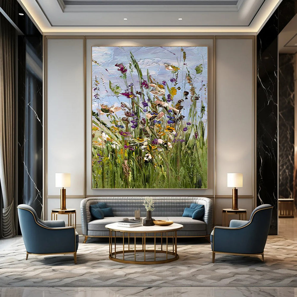 Stylish Textured Abstract Artwork for Hallway & Entryway DKH0947