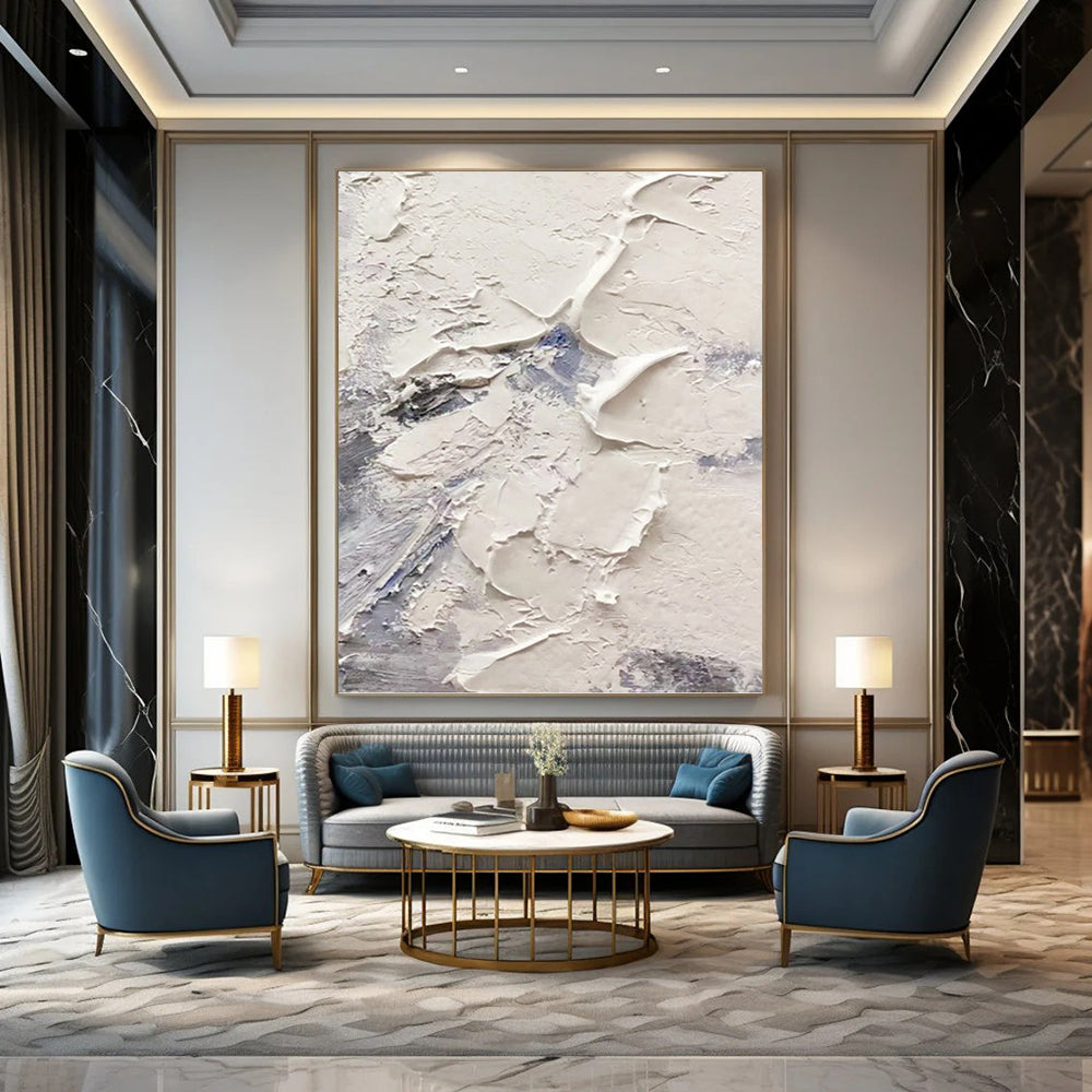 Mysteriously Gigantic Hand - Painted Textured Abstract Mural for Planetarium & Observatory DKH1258