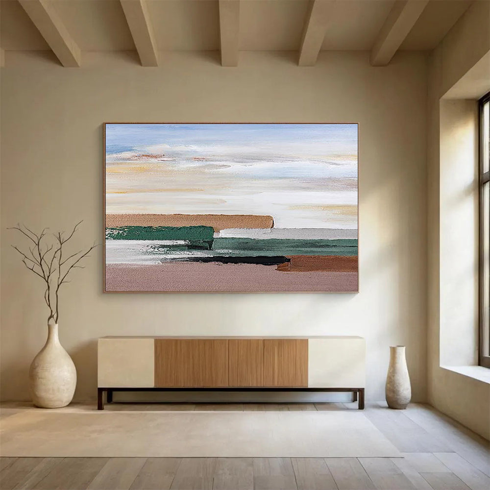 Giant Textured Hand - Crafted Abstract Painting for Transformed Environments DKH788