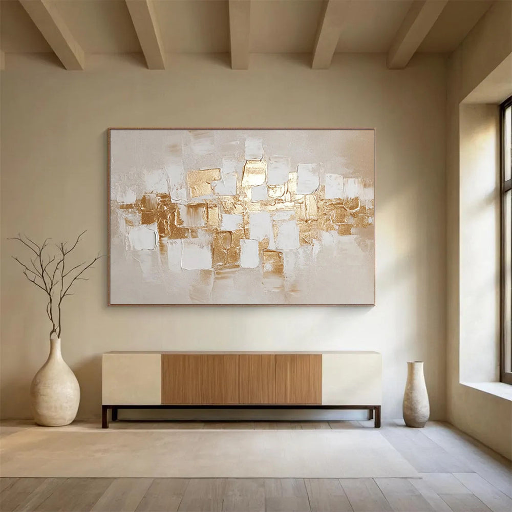 Immense - Sized Textured Abstract Art for Office & Bar DKH524