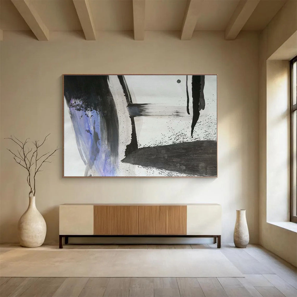Captivating Original Massive Textured Hand - Painted Abstract Canvas for Artistic Inspirations DKH852