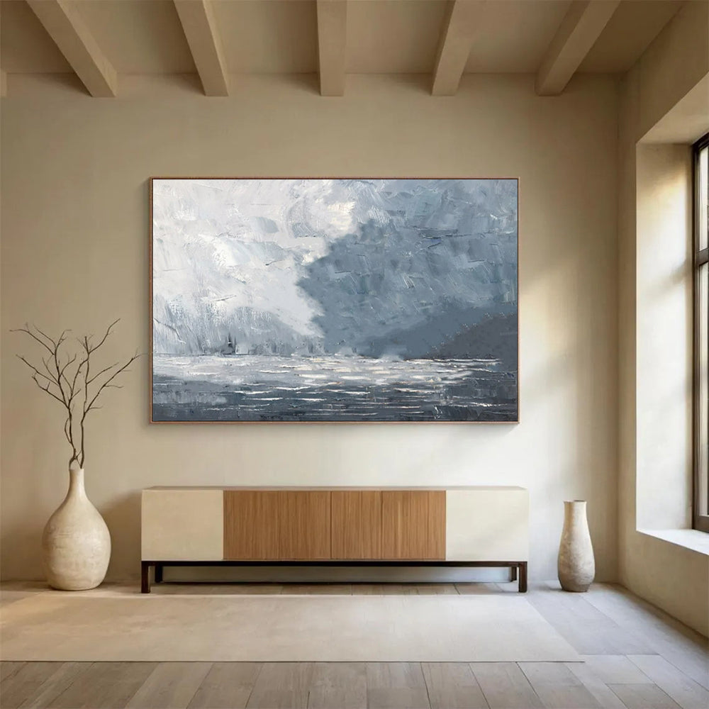 Oversized Abstract Mural for Living Room & Hotel LargeART1550