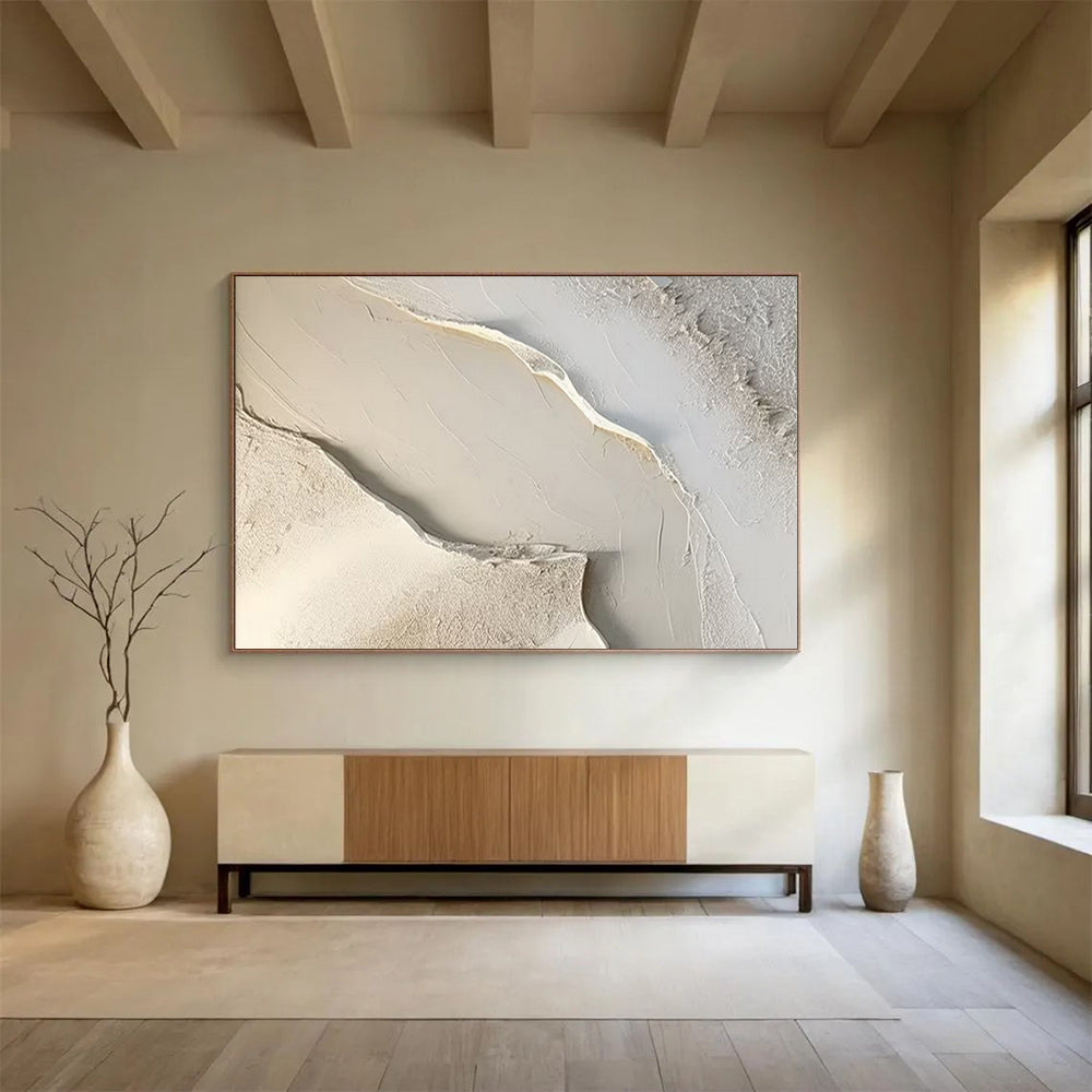 Oversized Hand-Painted Abstract Murals for Bedroom & Living Room LargeART1512