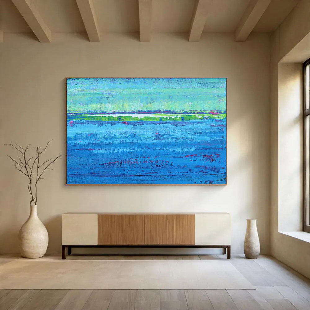 Whimsical Large Abstract Wall Decor for Bedroom & Office LargeART1793