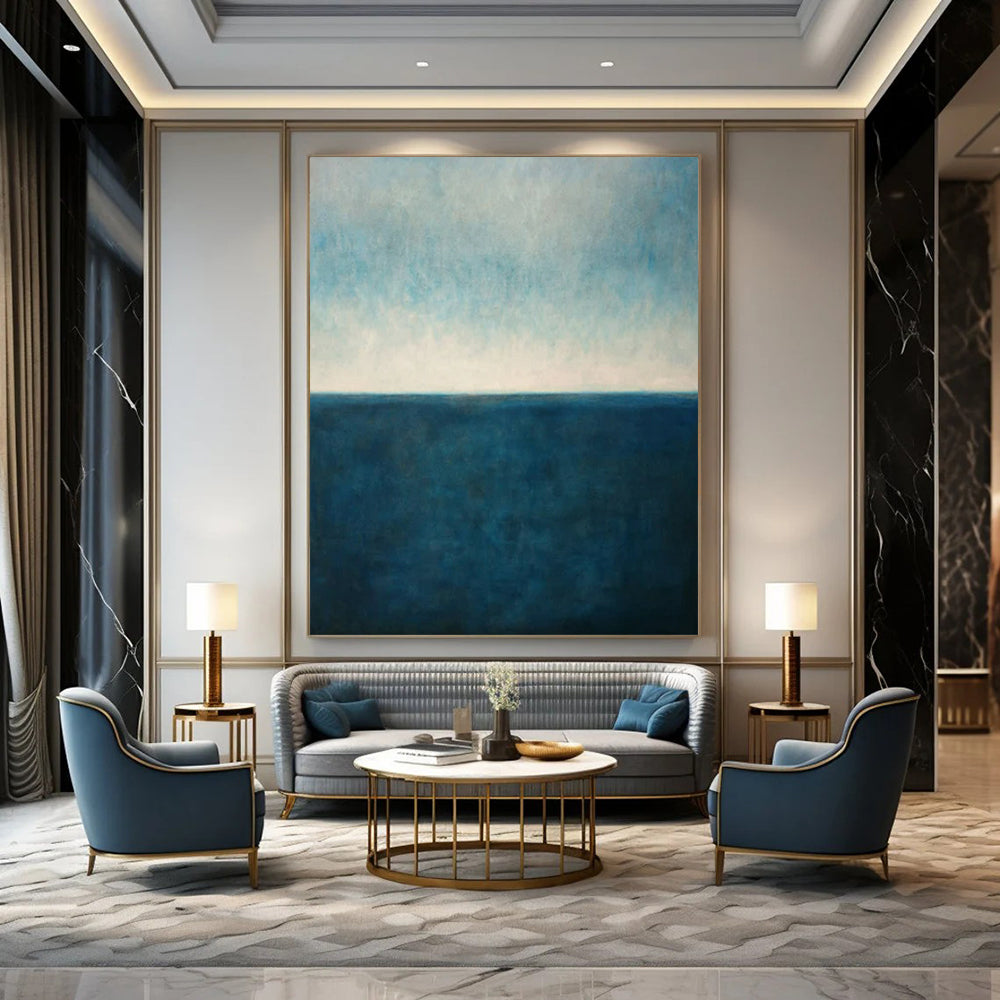 Grandiose Hand-Painted Abstract Art for Office & Bedroom LargeART2326