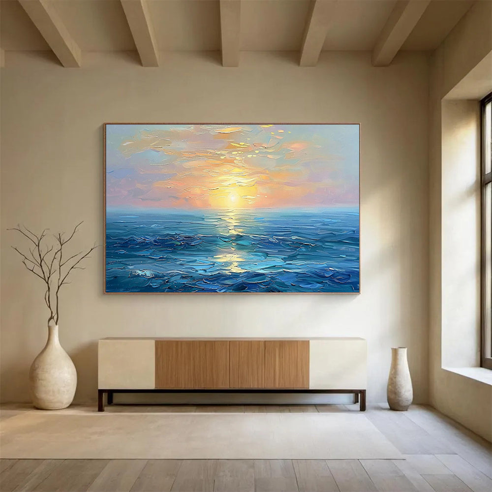 Grandiose Hand - Crafted Textured Abstract Mural for Immersive Environments DKH767