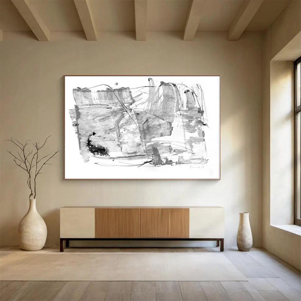 Sublime Monumental Abstract Wall Mural for Bar & Hotel LargeART1788