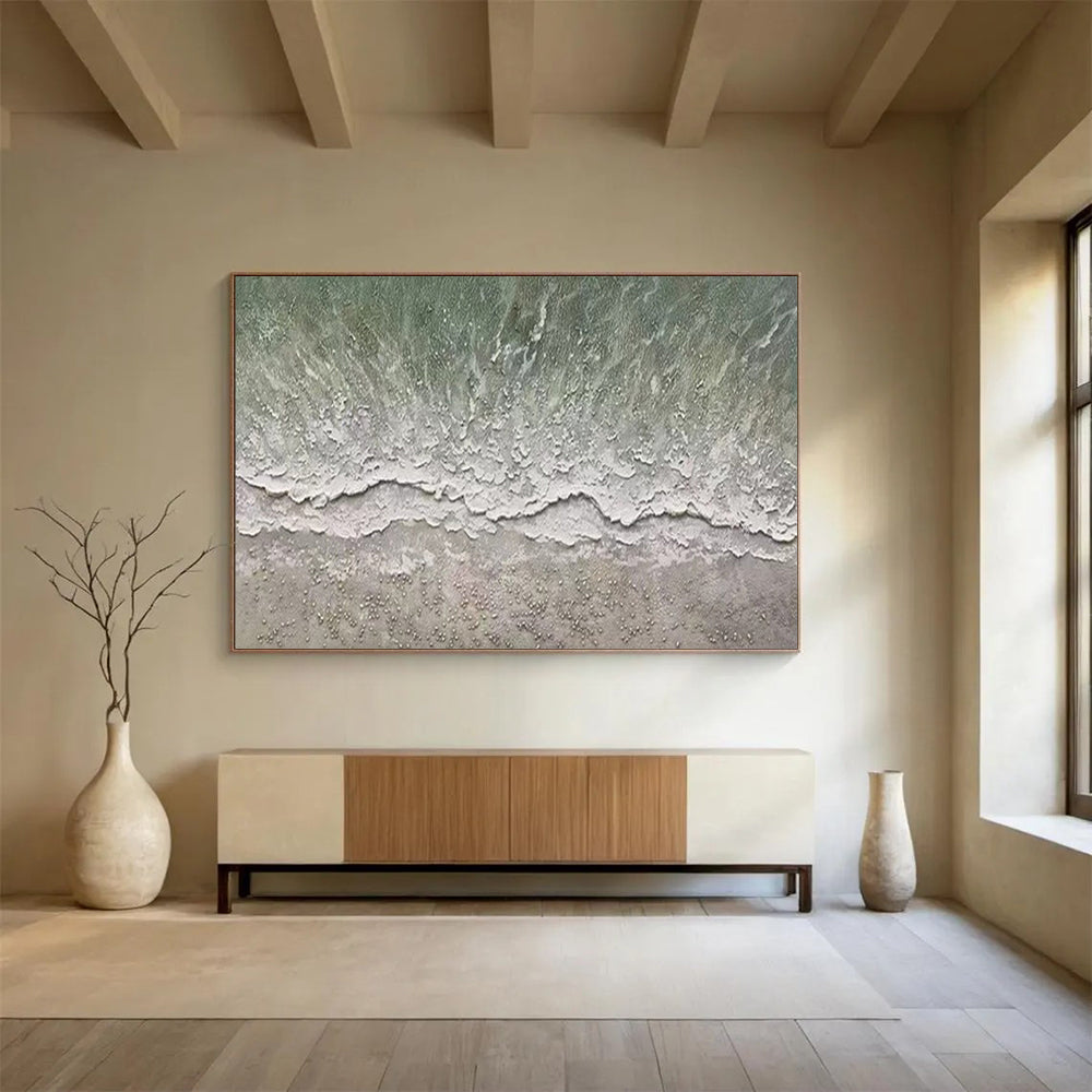 Dramatic Oversized Abstract Canvas for Living Room & Dining Room LargeART1667