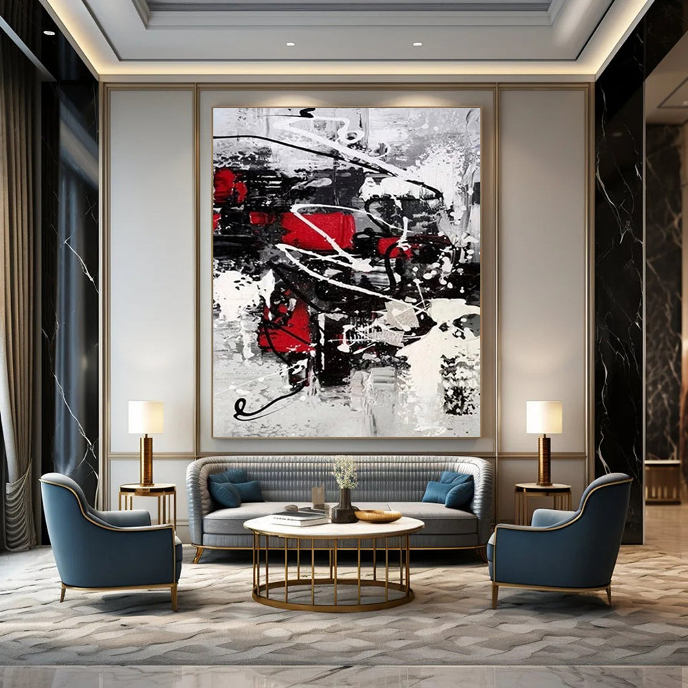 Custom Textured Abstract Creations for Bedroom & Office DTP383