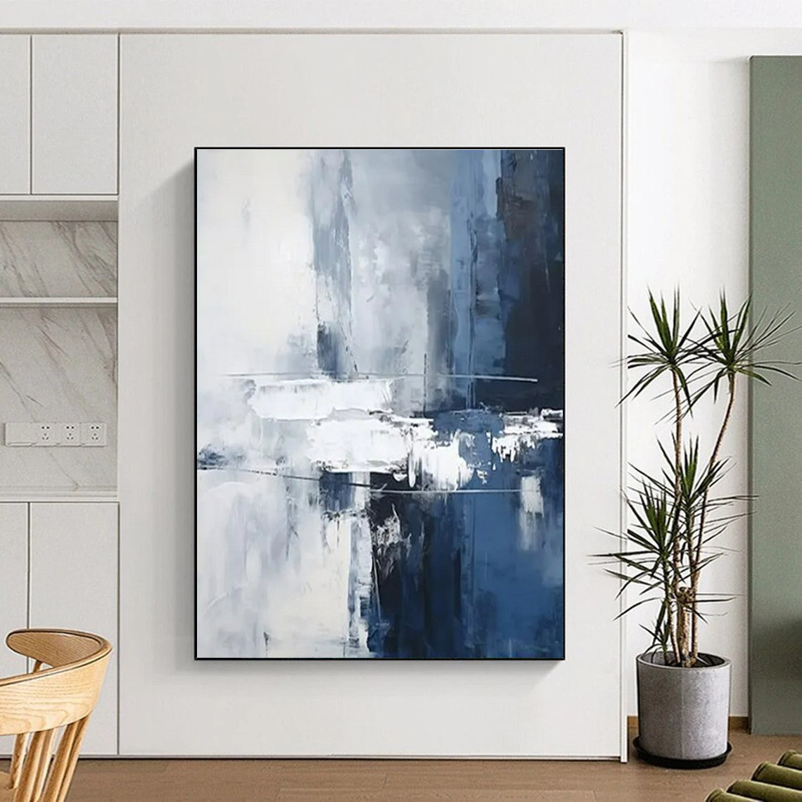 Giant Modern Abstract Wall Art for Art Gallery Feature Exhibitions