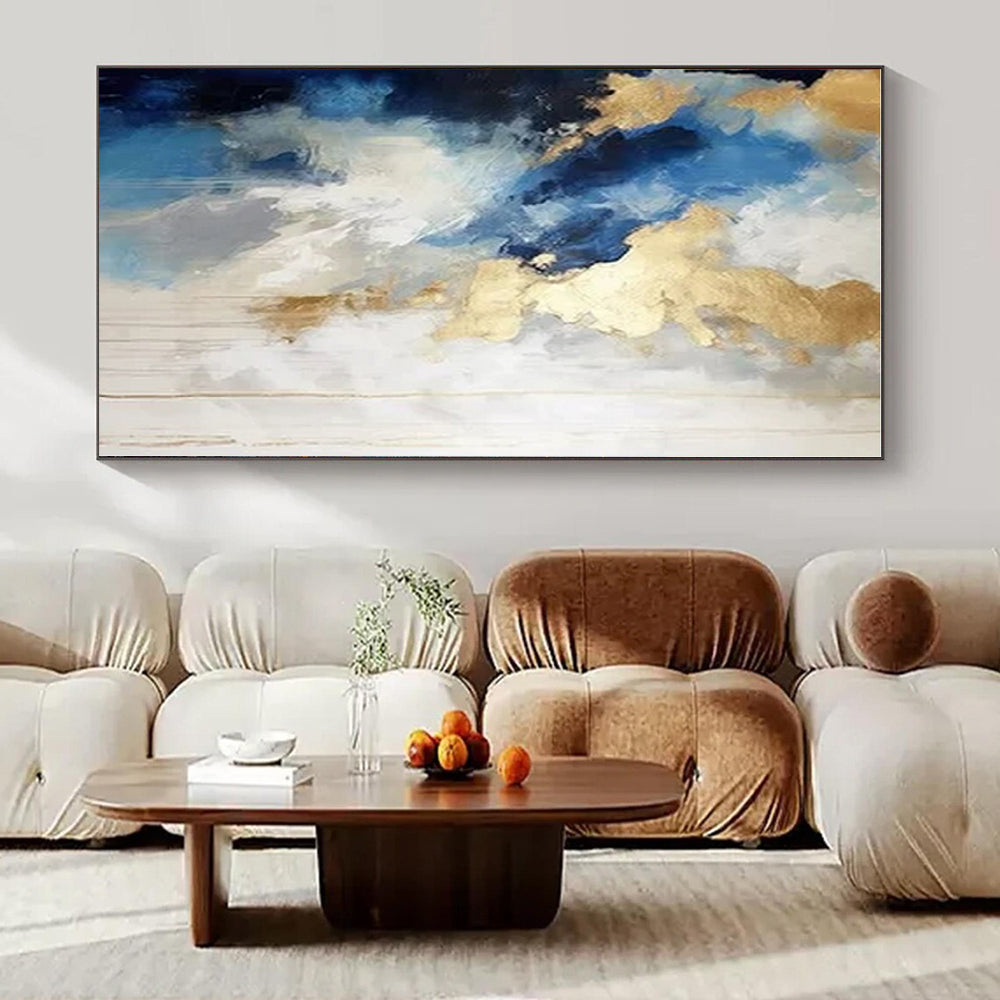 Enchanted Forest Hand-Painted Abstract Canvas for Children's Bedrooms