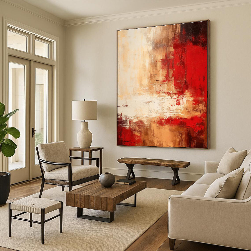 Vast Custom Abstract Art for Home Indoor Pool and Jacuzzi Feature Wall