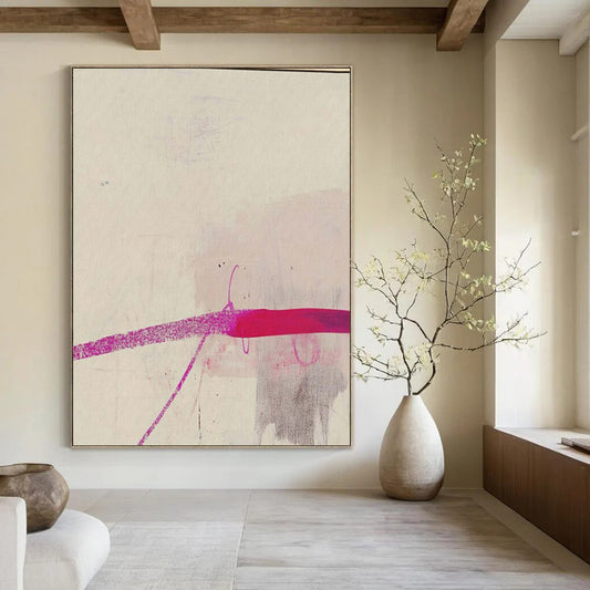 Super-Sized Hand-Painted Modern Abstract Wall Decor for Family Home Game Rooms
