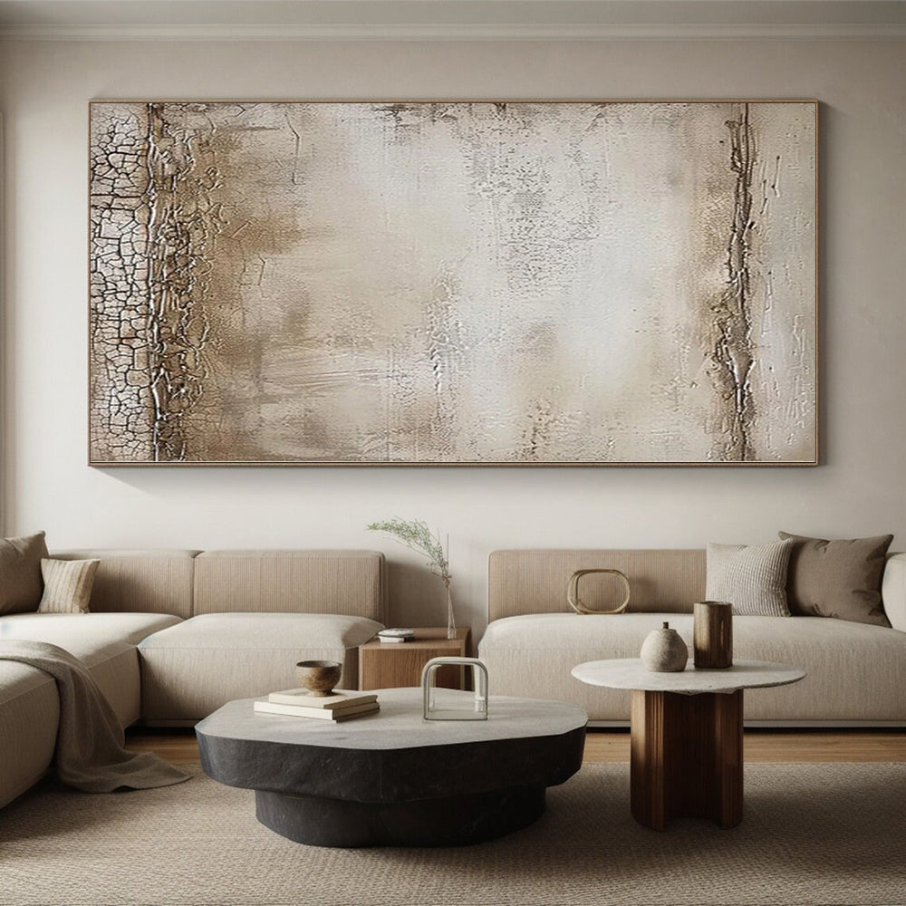 Immense Abstract Particle Art - Hand-Painted Resin for Physics Research Center Lobbies