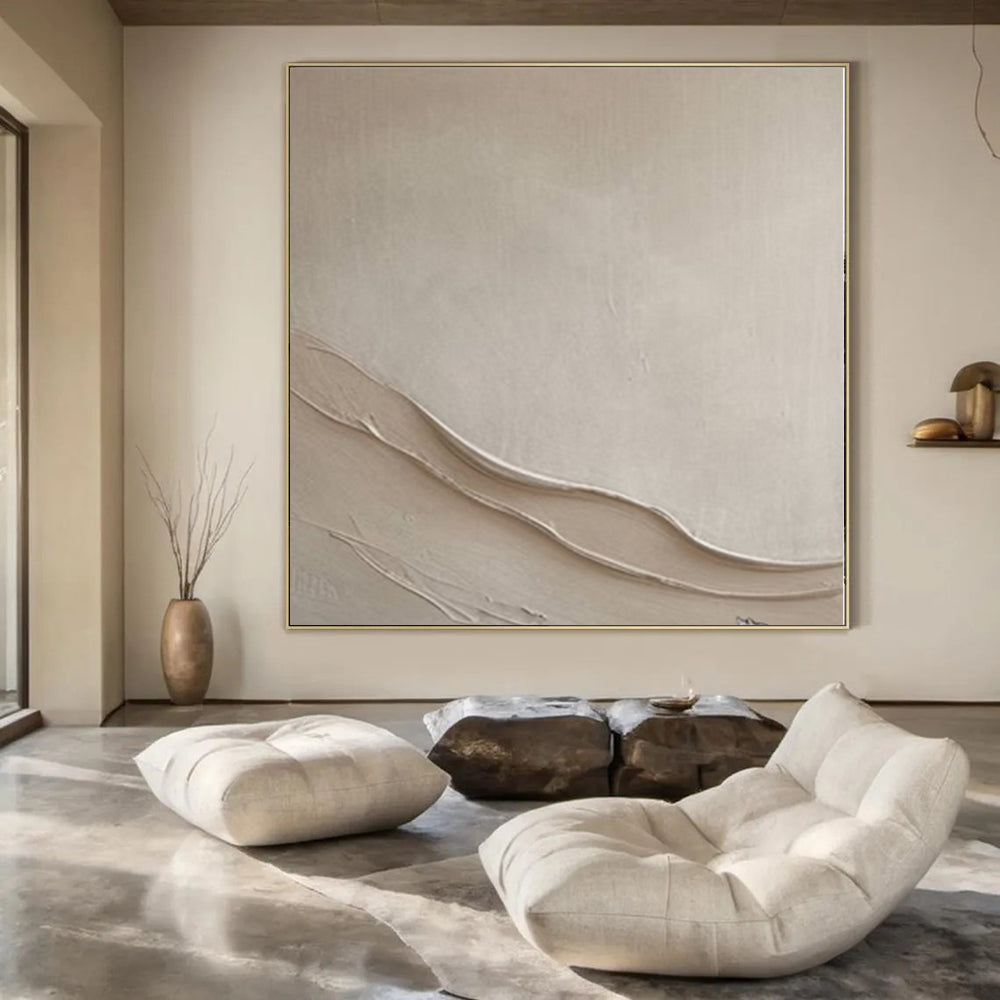 Extra-Vast Hand-Painted Modern Abstract Artwork for Family Home Conservatories