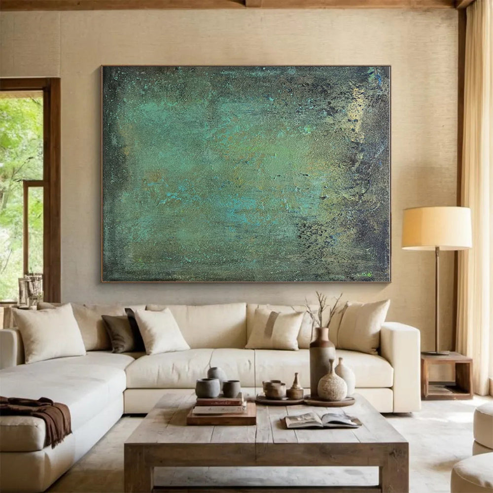 Extra-Gigantic Custom Hand-Painted Abstract Wall Art for Event Venues LargeART0642