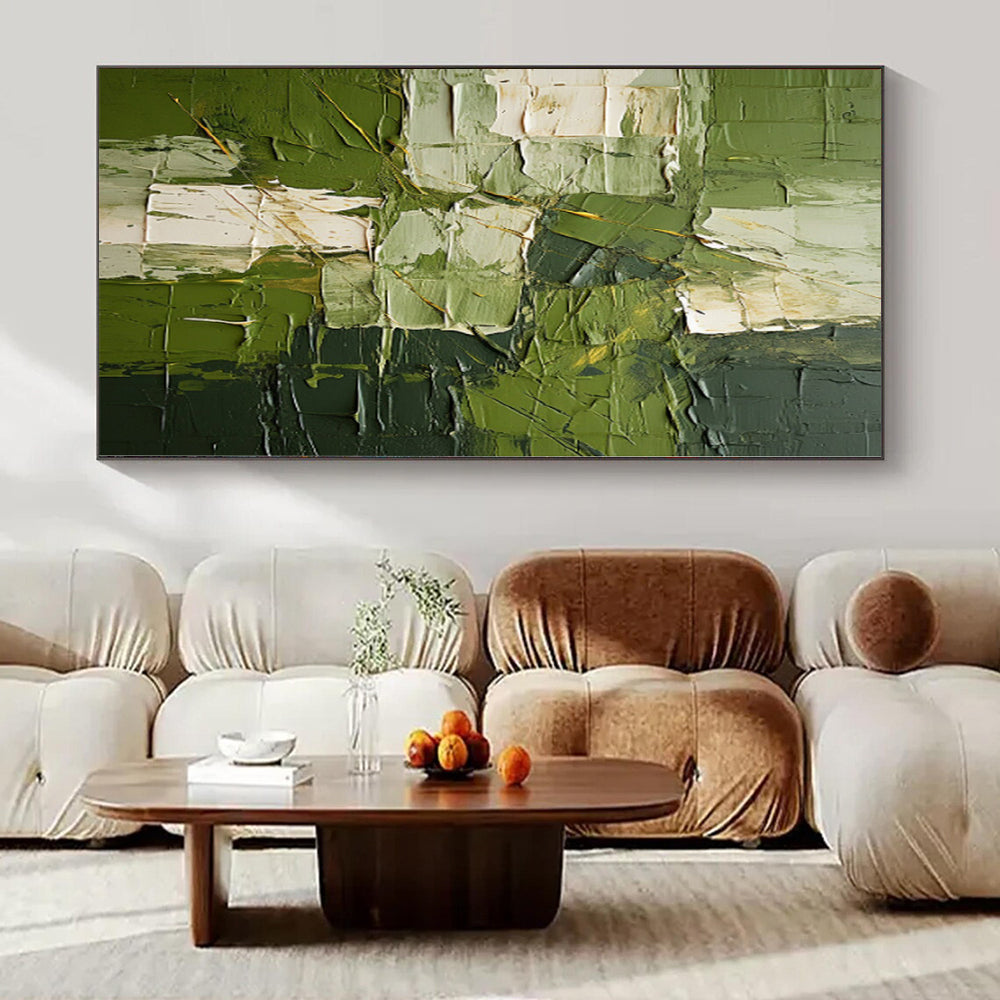 Grand Abstract Wall Decor for Corridor Niche Spaces - Made to Order Mixed Media