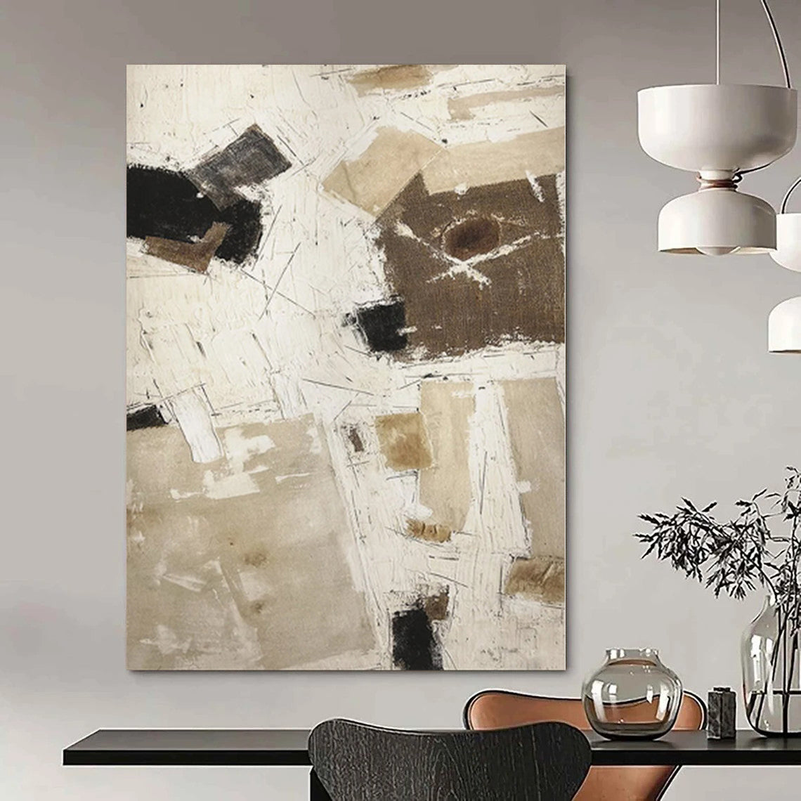 Large Commissioned Abstract Art for Religious Institution Sanctuaries