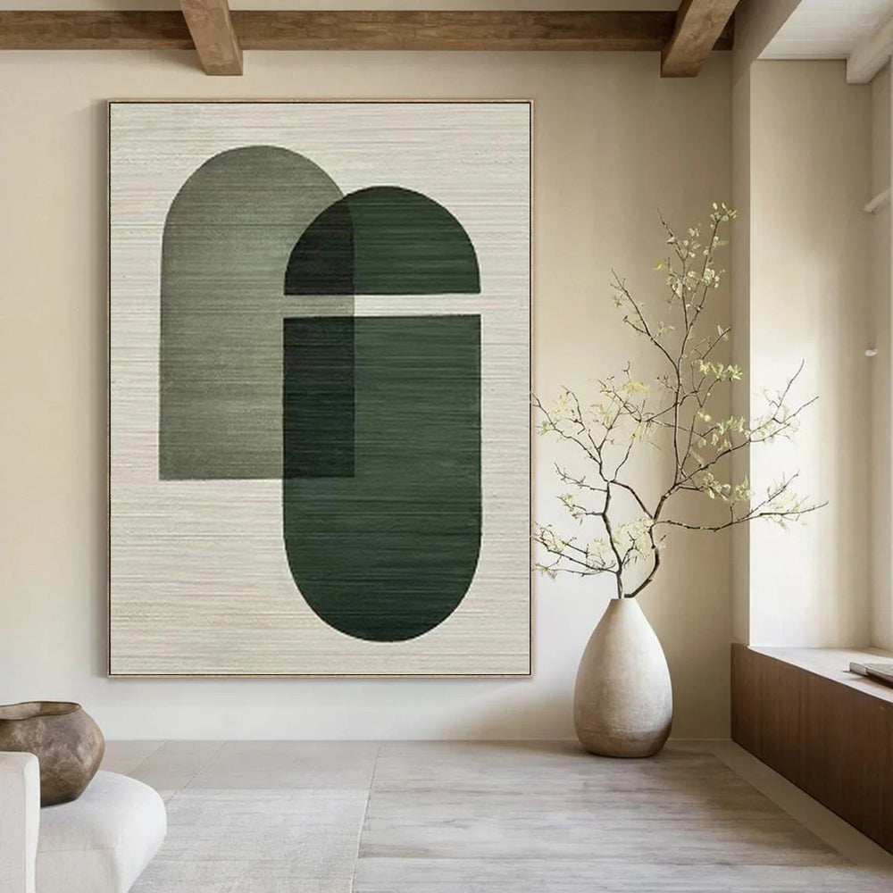 Giant Abstract Art for Pet Nook Spaces - Made to Order Acrylic on Canvas