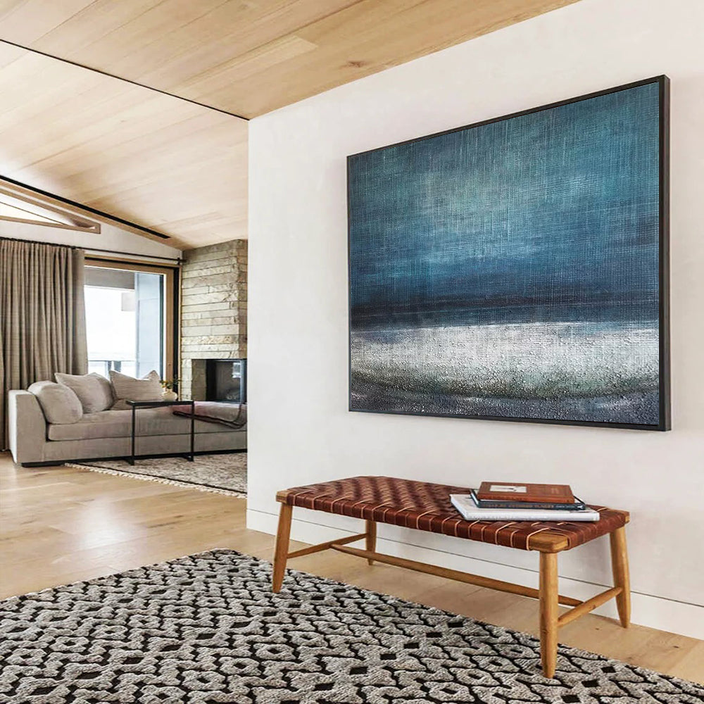 Serene Blue Abstract: Bring the Calm of the Ocean Indoors DLZ154
