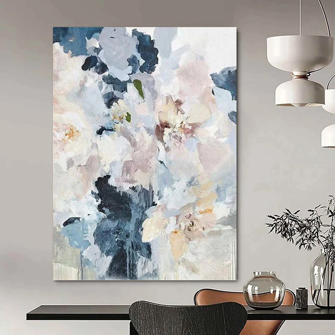 Stylish Textured Abstract Mural for Bar & Hotel Lobby DKH0929