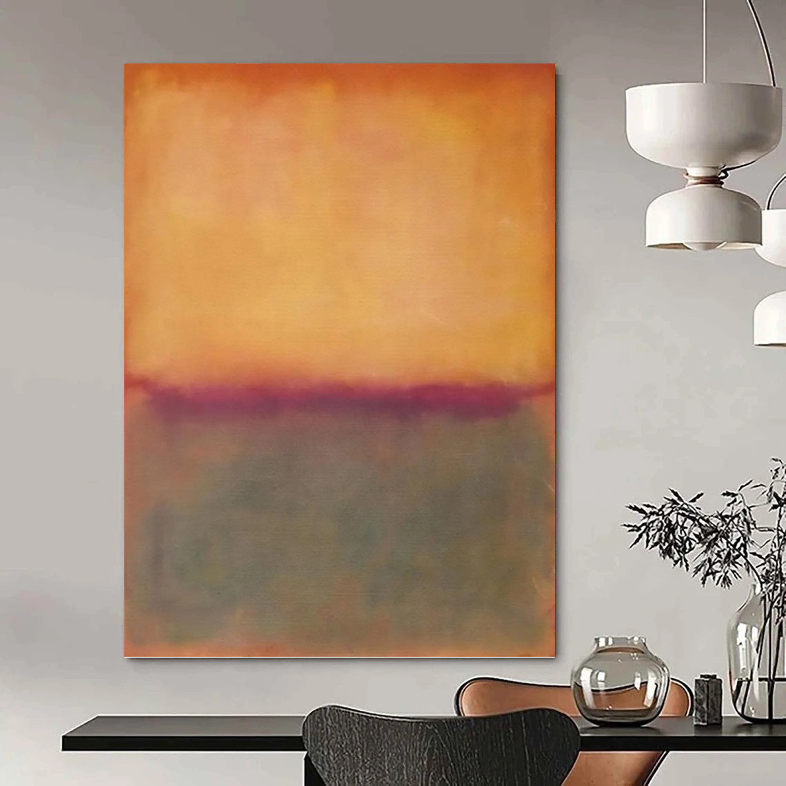Sensationally Enormous Hand - Painted Textured Abstract Painting for Music Room & Auditorium DKH1239