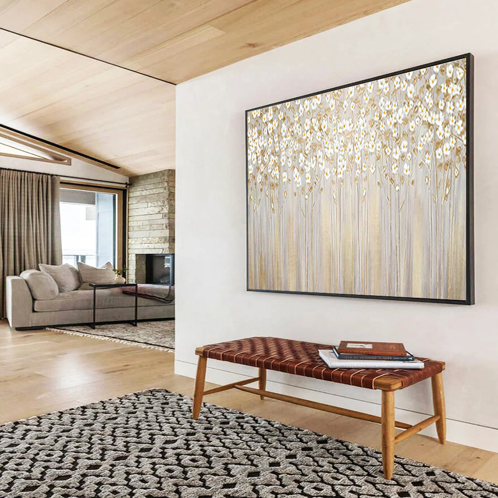 Immense Hand - Applied Textured Abstract Wall Mural for Captivating Focal Points DKH787