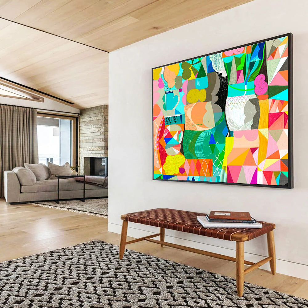 Made - to - Order Canvas for Living Room & Hallway DKH065