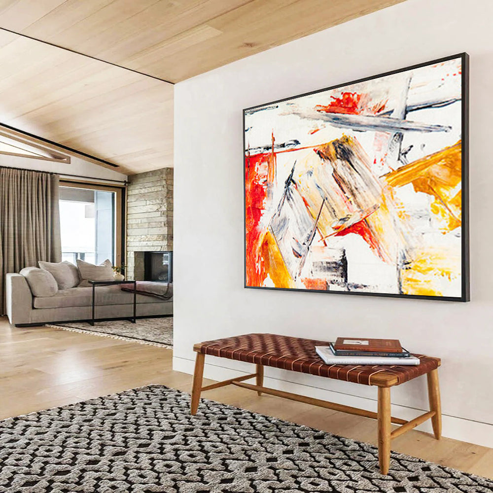 Immense Abstract Wall Decor for Dining & Bar DKH400