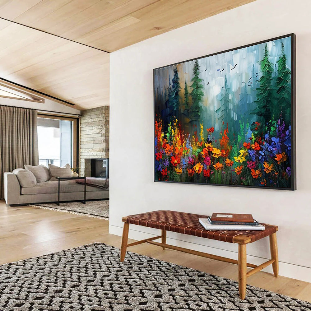 Prestigious Original Grand Textured Hand - Crafted Abstract Artwork for High - End Interiors DKH839