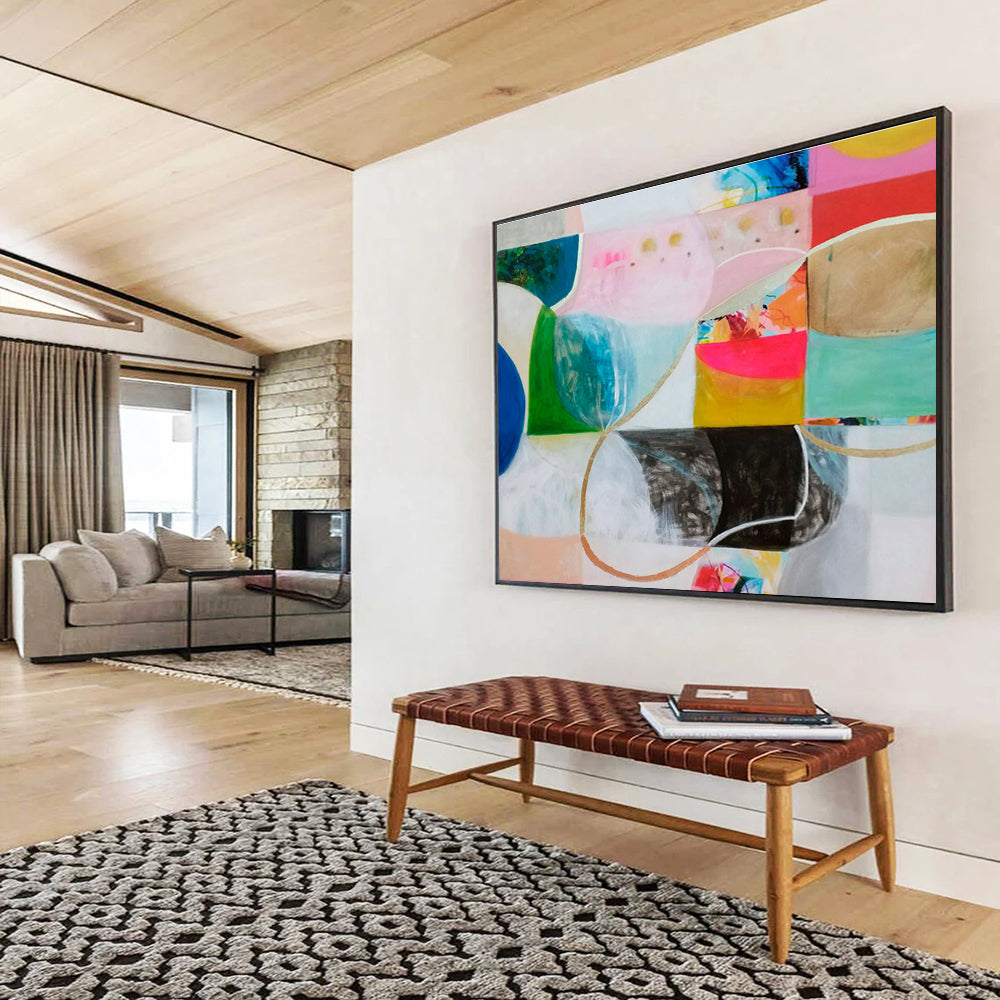 Custom - Crafted Mural for Hallway & Office DKH069
