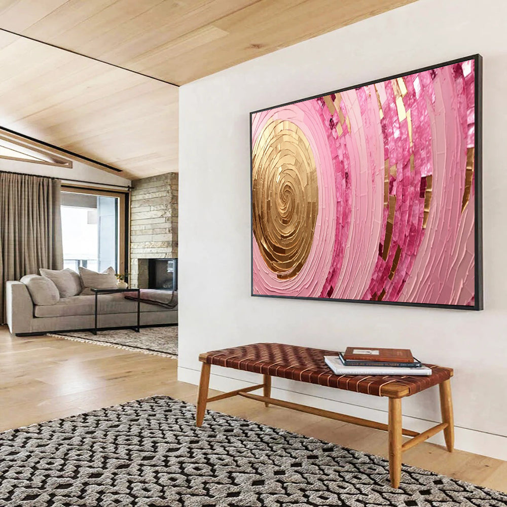 Sophisticated Massive Abstract Canvas Art for Dining Room & Bar LargeART1707