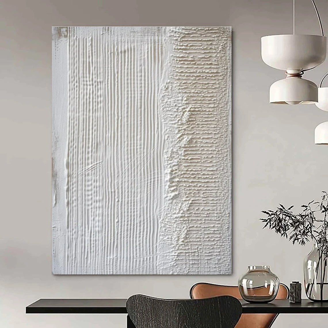 Hand-Painted Bespoke Abstract Canvas for Bar & Hotel LargeART1483