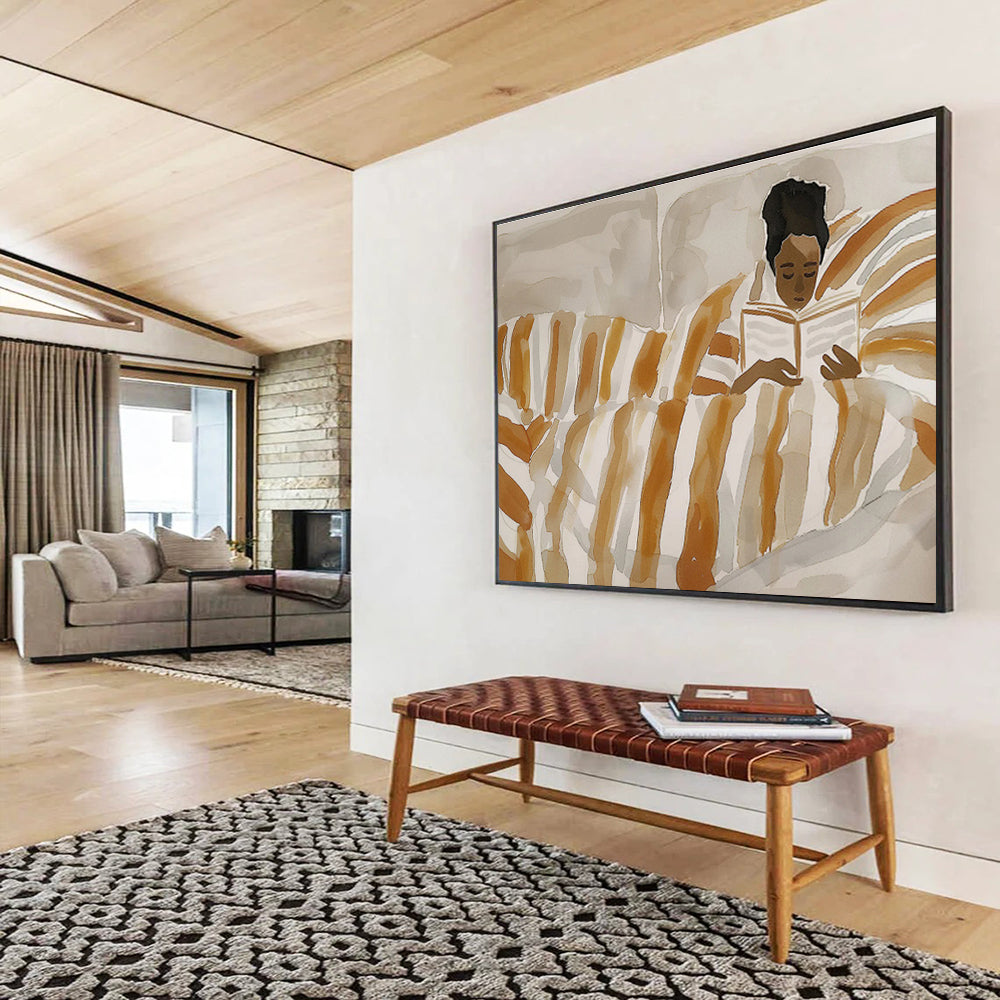 “Harmonic Balance” Large - Format Abstract Painting for Entryway & Living Room DKH230