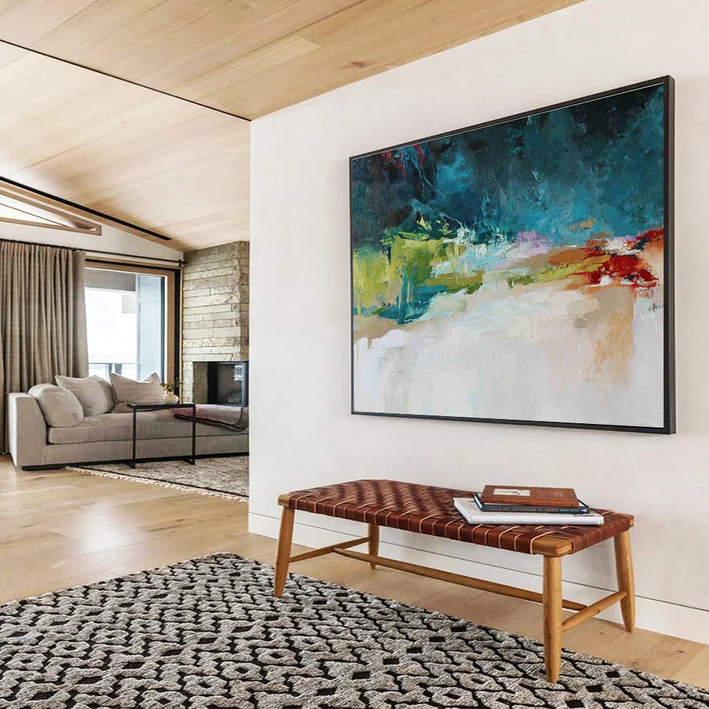 Extra - Large Textured Abstract Masterpiece for Dining Room & Bedroom DKH510