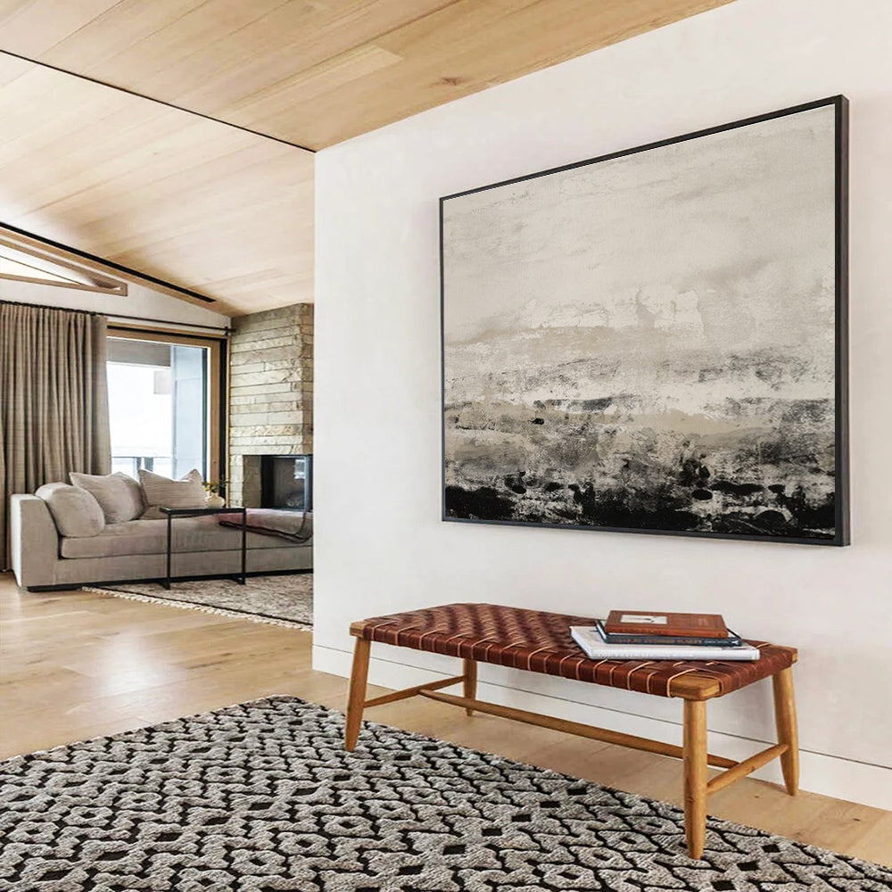 Large - Sized Abstract Mural for Bedroom & Dining Room DKH445