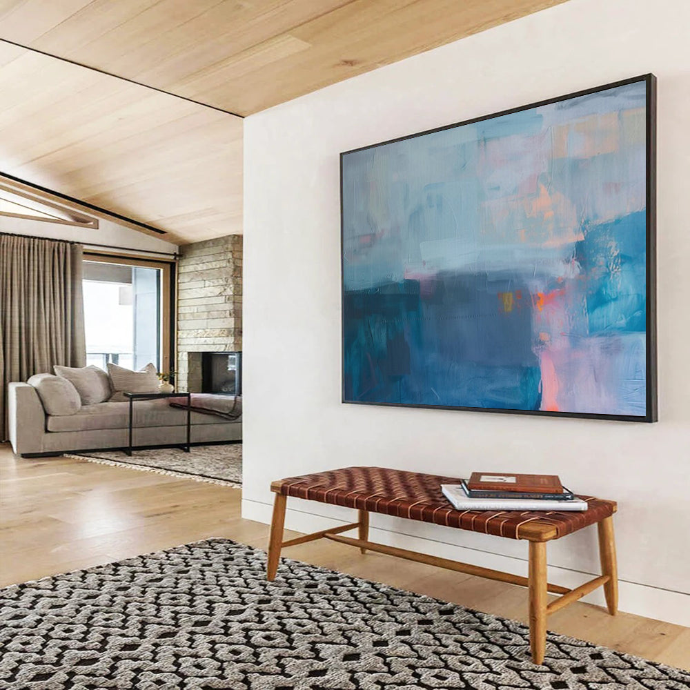 Majestic Abstract Mural for Entryway & Hotel Lobby LargeART1685
