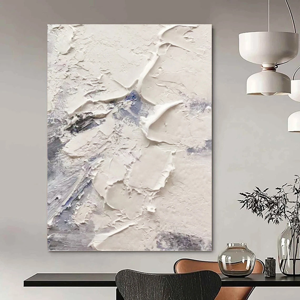 Mysteriously Gigantic Hand - Painted Textured Abstract Mural for Planetarium & Observatory DKH1258