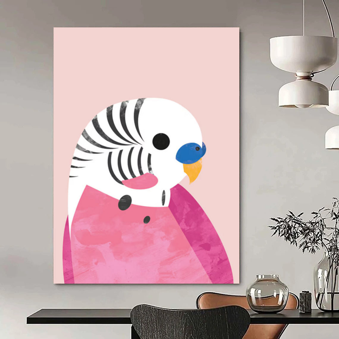 Large Custom Abstract Paintings: Handmade Textures for Dining Room & Entryway DTP227